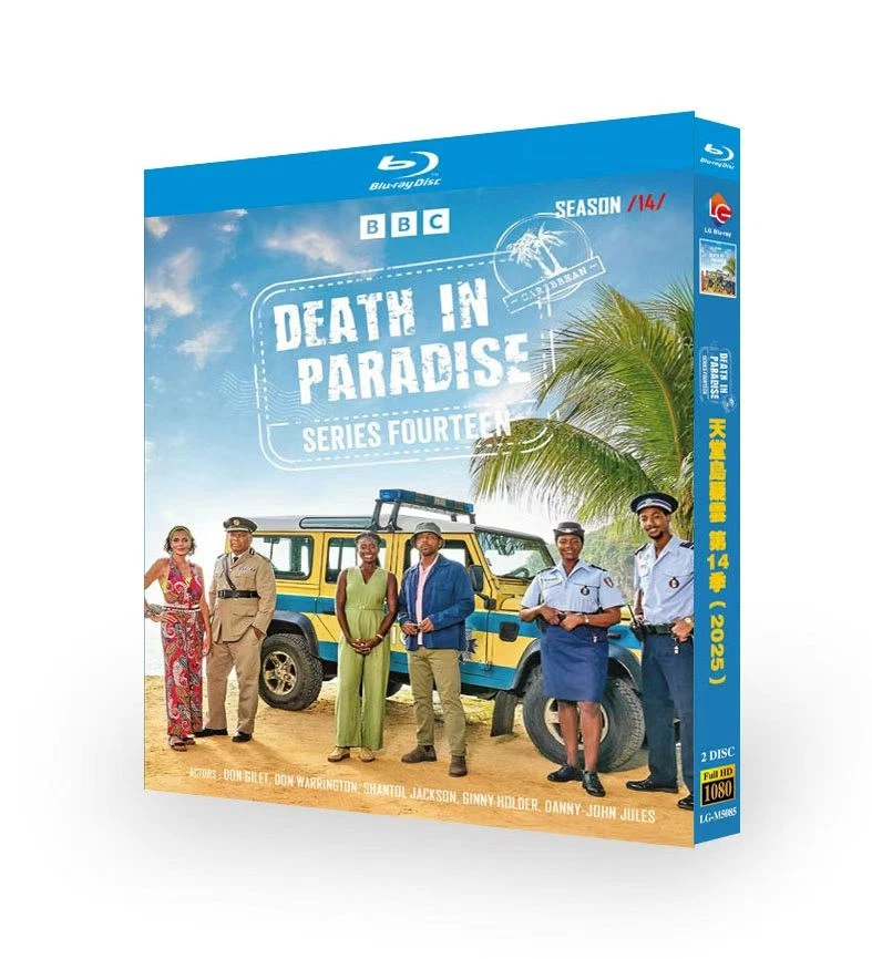 Death in Paradise Temporada 14 (2025) Juego de 2 Discos Todas las Regiones Nuevo Foto 1 de 1