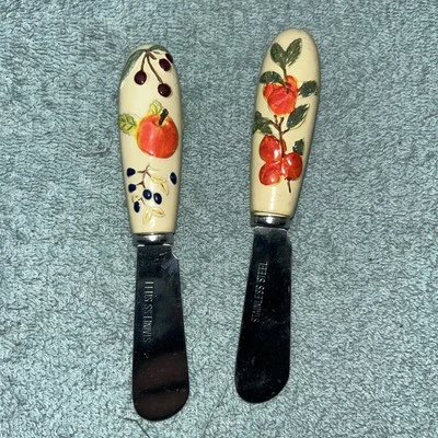 2 件套 ~ Joie de Vivre 奶酪浸泡器 ~ 水果设计 ~ 派对 - S- — 第 1/2 张图片