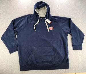 SAN FRANCISCO 49ERS Men's 3XL Antigua Navy Football Logo Sweatshirt Hoodie NWT - Picture 1 of 10
