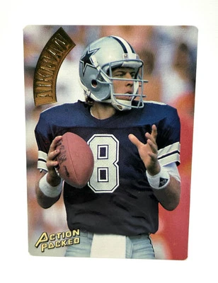 Troy Aikman #20 Dallas Cowboys 1994 Action Packed Football - Image 1 of 2