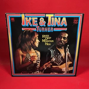 IKE & TINA TURNER River Deep Mountain High 1979 UK vinyl LP Phil Spector record - Picture 1 of 4