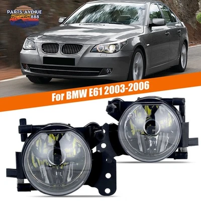 Par de luces antiniebla LED para BMW E63 630 645 650Ci 03-07 con cable diestro y derecho Foto 1 de 4