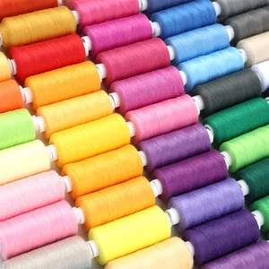 10-color Polyester Sewing Thread Set Spool For Machine Hand Embroidery DIY Craft - Picture 1 of 20