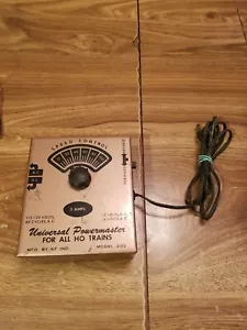 UNIVERSAL POWERMASTER by KF FOR ALL HO TRAINS AC DC SPEED CONTROL MODEL 200 - Picture 1 of 5