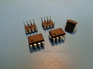 (5) TI TLC272CP DUAL LOW POWER OP AMP 2.2 MHZ 8 PIN DIP LinCMOS 3V - 16V ROHS - Picture 1 of 1