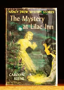 VINTAGE NANCY DREW MYSTERY - The Mystery of Lilac Inn - w/DJ - 3rd Art - Picture 1 of 4