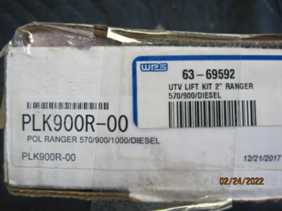 NUEVO Kit de elevación High Lifter Polaris Ranger 4" 2013-19 1000/900/570 PLK900R-50 Foto 1 de 4