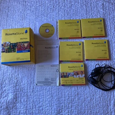 Rosetta Stone German Level 1-5 Set for PC, Mac (missing Audio Companion Level 1) - Image 1 of 4