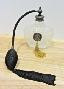 Vintage Victoria’s Secret Glass Perfume Bottle & Atomizer - Picture 1 of 7
