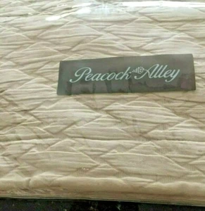 Peacock Alley OTHELLO European Pillow Sham CREAM or LIGHT BEIGE Brand New Euro - Picture 1 of 2