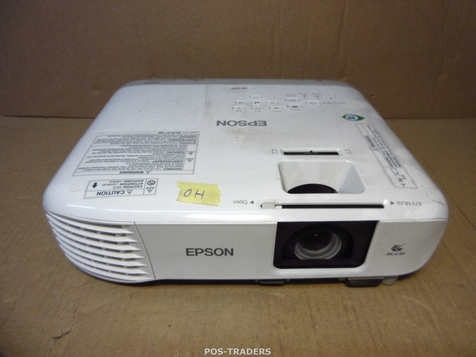 Epson EB-X39 HDMI Projector Beamer 3500 LUMENS XGA 3LCD - No remote - 0 H/ RESET - Bild 1 von 3