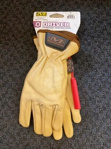 Mechanix Wear Durahide Cowhide Leather Driver Gloves Size Small Women - Picture 1 of 3