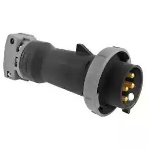Hubbell HBL4100P5W Stecker, 100A 600V 3-Phasen - Bild 1 von 1