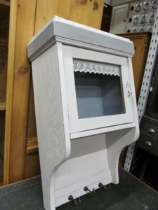 Shabby-Chic Hängeschrank,Vitrine, Wandschrank ,Antik, Hängevitrine,Küchenschrank - Bild 1 von 12