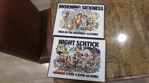 PÓSTER REIMPRESIÓN HOWARD STERN / DON IMUS WNBC ENMARCADO DE LA DÉCADA DE 1980 VENTA 8,5X11 - Imagen 1 de 5