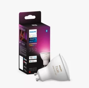 Philips Hue GU10 White & Colour Ambiance Smart LED Spotlight Light Bulb 5.7W - Picture 1 of 9