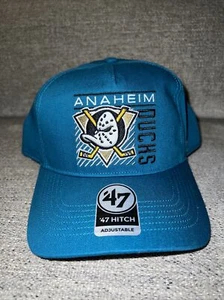 Anaheim Mighty Ducks '47 NHL Team SnapBack Hat Brand New - Picture 1 of 6