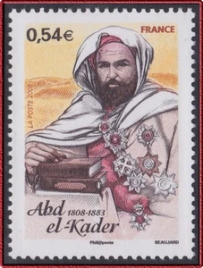 2008 FRANCE N°4145** EMIR Abd-el-Kader MNH - Picture 1 of 1
