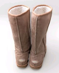 Vans OTW Women's 8 Shearling Camel Brown Pull On Classic Winter Warm Tall Boots - Picture 1 of 15