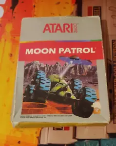 Moon Patrol (1981) ATARI 2600 VCS (Módulo, Manual, Caja) funciona CX2692 CIB ok 8 bits - Imagen 1 de 3