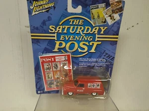 FORD PANEL 1955 DELIVERY THE SATURDAY EVENING POST 1:64 JOHNNY LIGHTNING - Imagen 1 de 2