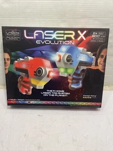 Laser X Two Player Revolution Double Blasters Battery Operated Laser Tag Gaming - Picture 1 of 3
