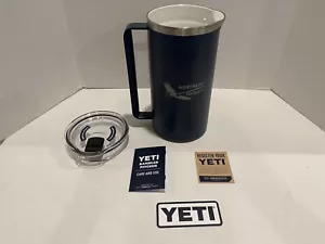 Navy Blue 64 oz Yeti Rambler Pitcher With MagSlider Lid Brand New With Inserts - Imagen 1 de 14