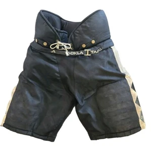 Pantalones de hockey Tackla Pro - Vintage blanco y negro - Ver fotos para ver talla y estado. - Imagen 1 de 13