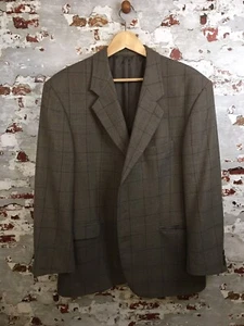 Varteks International Mens Country Gents Blazer Size 44 Suit Jacket Green Brown - Picture 1 of 14