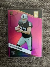 2023 Panini Donruss Elite Michael Mayer Pink Parallel RC #169 - Raiders