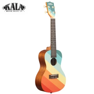 Kala Surf Series Farout Retro Inspired Concert Mahogany Ukulele Satin Finish - Picture 1 of 4