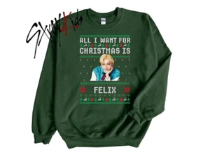 Stray Kids Ugly Christmas Sweatshirt, Stray Kids Skzoo Member Sweatshirt Kpop - Picture 1 of 6