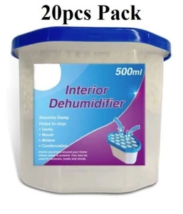 Deshumidificador interior sin perfume 20 un. Trampa de condensación y elimina la humedad húmeda - Imagen 1 de 1
