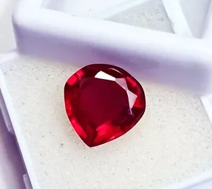 Piedra preciosa suelta de 10,40 quilates de rubí rojo natural corte pera con regalo gratis - Imagen 1 de 8