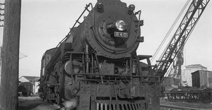 6FF473 NEGATIVO/RP anni 1940/50 SEABOARD AIR LINE MOTORE FERROVIARIO #240 - Foto 1 di 1