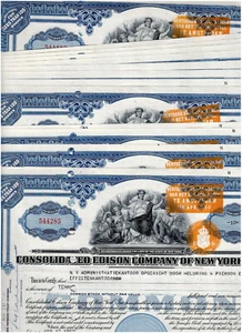 Wholesale-Lot 15 Consolidated Edison Co. of New York, 1950s, all with dutch - Picture 1 of 1