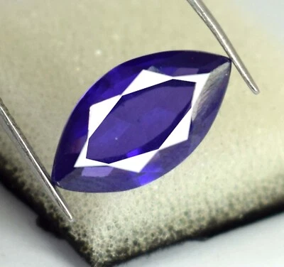 Espinela púrpura marquesa natural 13,50 quilates piedras preciosas certificadas B50739 producto nuevo Foto 1 de 4
