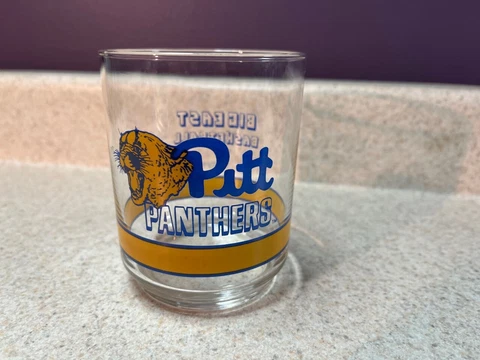 Getty Pitt Panthers Basketball 4.5" Vintage Executive Glass Cover