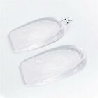 Portable Soft Heel Insert Pad Taller Silicone Gel Height Increase Shoe Insoles