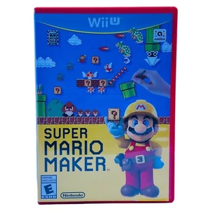 Super Mario Maker (Nintendo Wii U) CIB Juego Completo Probado con Inserto - Imagen 1 de 4