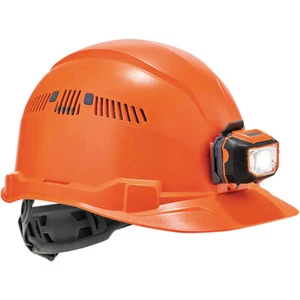 Ergodyne Skullerz 8972 White Class C Cap Style Hard Hat with LED Light and 4-Poi - Picture 1 of 16