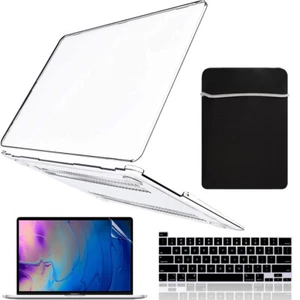 Hard Case +Keyboard Cover+Laptop Sleeve Bag+Screen Film For 2020 Macbook Pro 13" - Picture 1 of 14