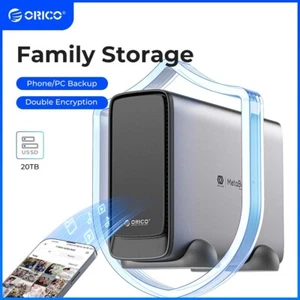 ORICO 3,5 Zoll Private Cloud NAS Storage Netzwerkgehäuse GbE für Home Office - Bild 1 von 12