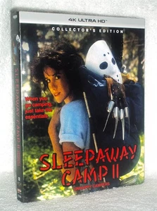 Sleepaway Camp II: Unhappy Campers (4K/Blu-ray, 2025) NEW horror campy slasher - Picture 1 of 6
