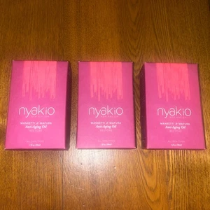 Lot of 3 Nyakio Manketti & Mafura Anti Aging Oil Restore All Skin Types NEW - Picture 1 of 1