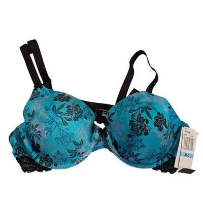 Felina Gorgeous Contour Bra Floral Botanicals NEW Size 34D - Image 1 of 4