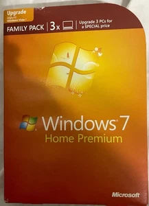 Microsoft Windows 7 Home Premium SoftwareW/Product Key - Picture 1 of 2