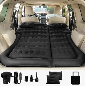 SUV Air Mattress with Electric Pump, Inflatable Car Bed for Camping Travel - Picture 1 of 7