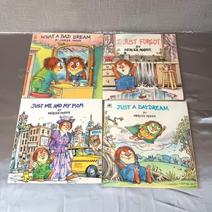 Little Critter Golden Books Lot 4 Mercer Mayer Children Kids Picture 80s 90s - Imagen 1 de 2