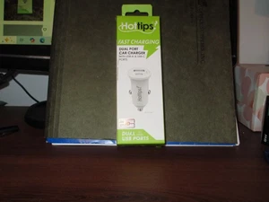 HOTTIPS - Cargador Coche Doble Puerto - Imagen 1 de 4